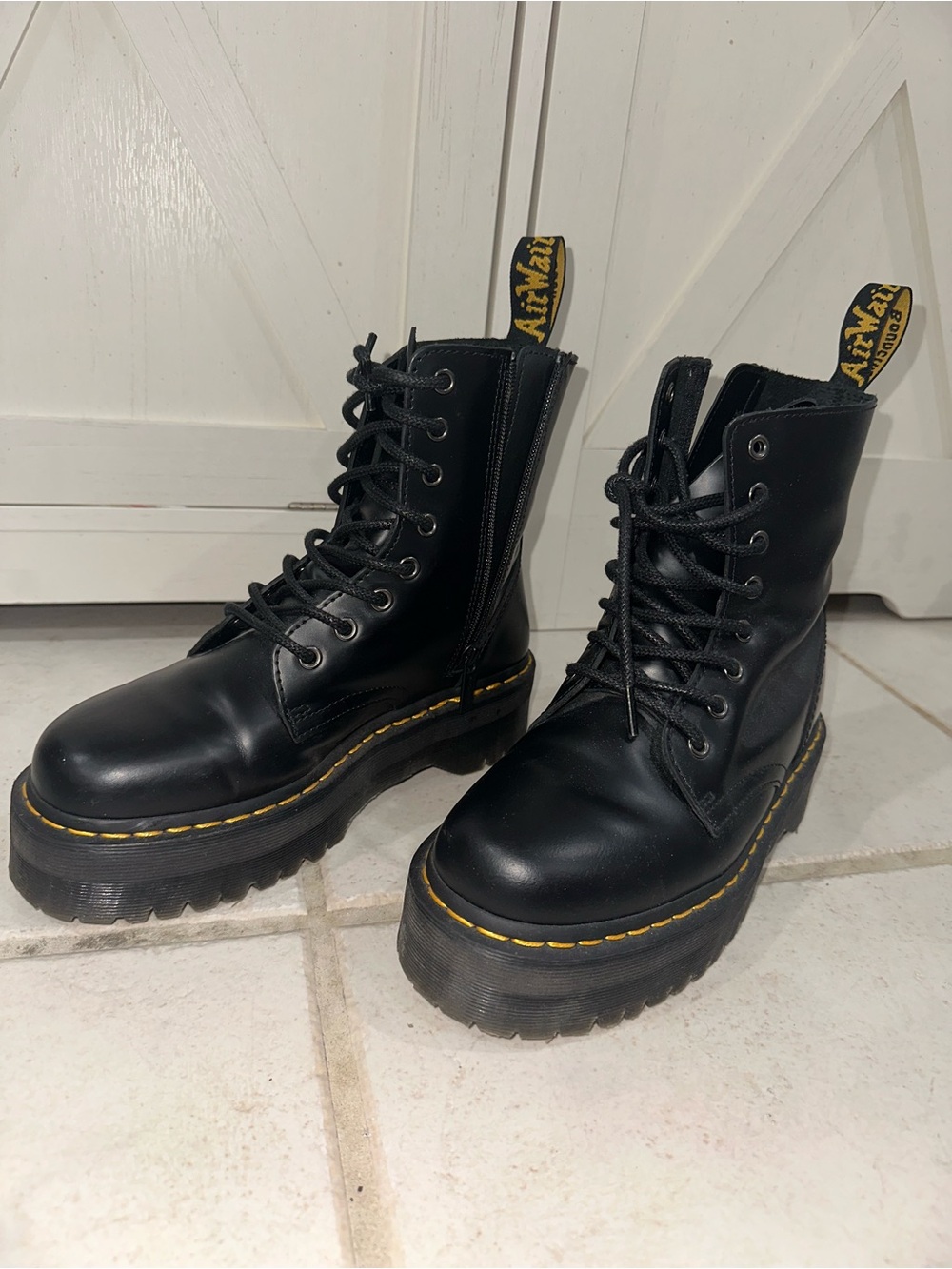 Dr. Martens Black Jaron Boots